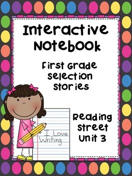 Preview of Reading Interactive Notebook, Selection Stories, Unit 3