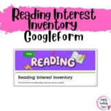 Reading Interest Inventory - GoogleForm