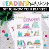 Reading Interest Survey- Coloring Activity