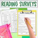 Reading Interest Survey For Kids and Families - Back to Sc