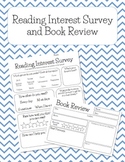 Reading Interest Survey and Book Review