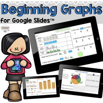 Preview of Reading & Interpreting Graphs | Numbers to 10 | Digital | Special Education