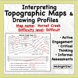 Label Contours & Drawing Profiles: Hornet Creek Map- MidnightStar