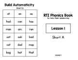 Ultimate Phonics Booklets for Short Vowels all-in-one - RT