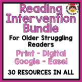 Preview of Intervention Bundle Reading Comprehension, Fluency Passages, Phonics Gr 4-12