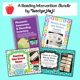 Science of Reading Intervention Bundle: Assessment, Phonic