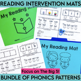 Reading Intervention Mats Bundle | Small Group | Decodable