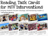 Reading Intervention Task Cards for Emerging & Non Self-Correcting Readers