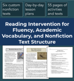 Reading Intervention for Academic Vocabulary, Text Structu