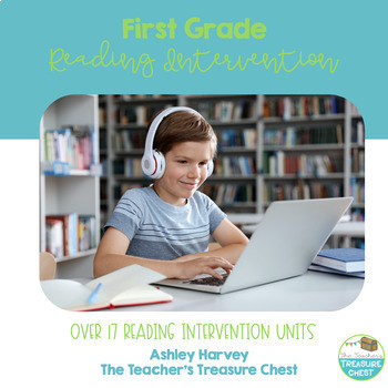 Preview of Reading Intervention for Google Slides {First Grade}