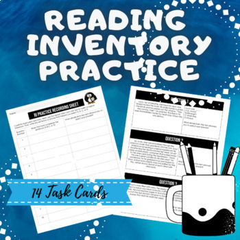 Preview of Reading Inventory Practice Questions Lexile 600-800
