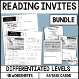 Reading Invitations BUNDLE, Functional Reading Skills, Special Ed