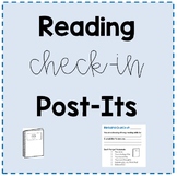 Reading Jot Check-In Post Its