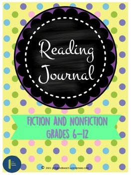 Preview of Reading Log for Fiction and Non-Fiction