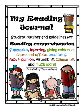 Preview of Reading Journal