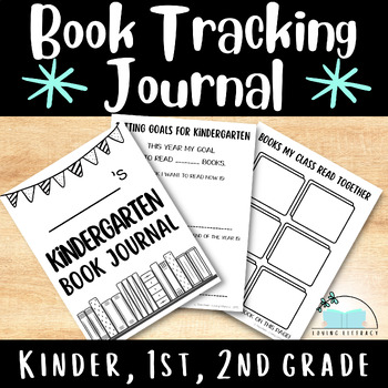 Reading Journal - Book Tracker - Beginning of the Year Goal Setting - K,1,2