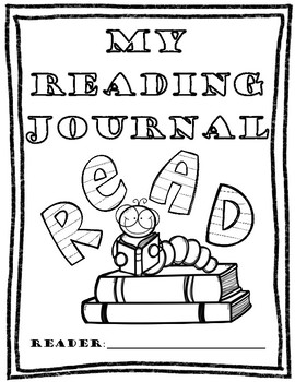 Preview of Reading Journal or Binder Cover Page
