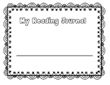 Reading Journal Pages