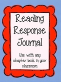 Reading Journal for ANY chapter book!
