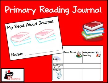 Preview of Reading Journal for Primary - A Simple Way to Teach Reading Strategies