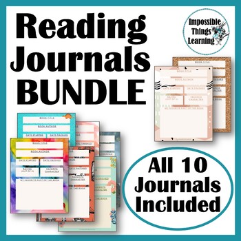 Reading Journals BUNDLE by Impossible Things Learning | TpT