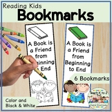 Bookmarks for Grades K-2/Reading Incentives/Reward/Back to