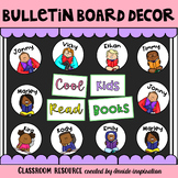 Reading Kids Library Bulletin Board Idea Classroom Door Decor