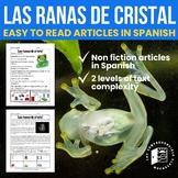 Las ranas de cristal simple articles in Spanish