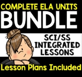 Reading Lessons Bundle Science and Social Studies Integrated