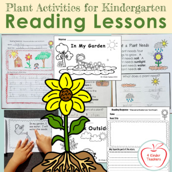 Preview of Reading Lessons / Plant Activities for Kindergarten