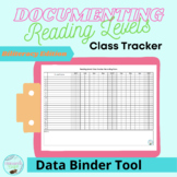Reading Level Class Tracker Recording Form BILITERACY EDITION