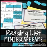 Mini Back to School Escape Room (Editable for Most Subject Areas)