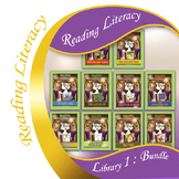 Reading Literacy Bundle - Library 1 - Crafts, Sentences an