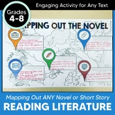 Reading Comprehension Activity | Mapping Out a Novel (Prin