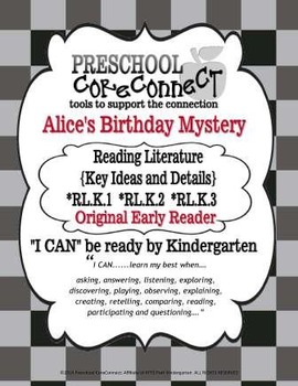 Preview of Reading Literature Alice Birthday Mystery 