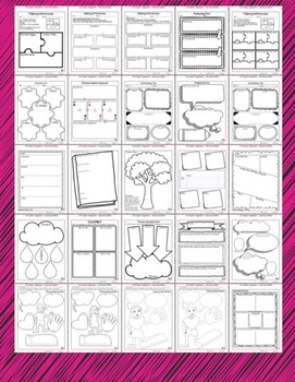 Reading Graphic Organizers | Reading Response Printables by Lovin Lit