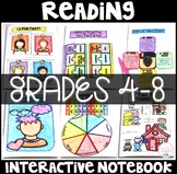 Reading Interactive Notebook Literature Standards Grades 4-8