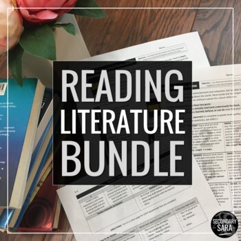 Preview of Reading Literature Lessons & Projects Bundle for Secondary ELA