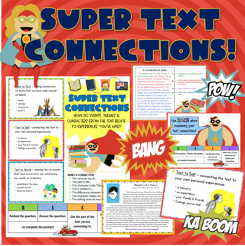 Preview of Reading Literature: Super Text Connections!