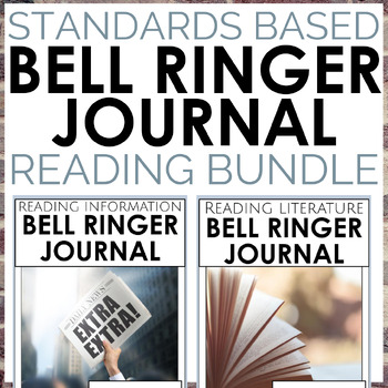 Preview of Bell Ringer Journal Bundle: Reading Literature & Reading Informational Texts