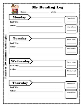 Reading Log by Panda Pride Forever | TPT