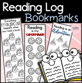Reading Log Bookmarks