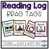 Reading Log Celebration Tags- Homework Incentive!