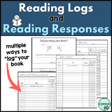 Reading Log | Reading Response | Use for ALL YEAR LONG