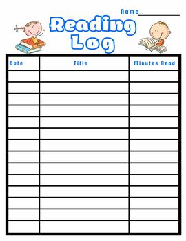 Reading Log, Reading Tracker By Scarlet Rose Printables 