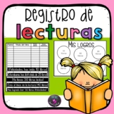 Reading Log (Spanish) - Registro de lectura