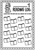 Reading Log/Student Reading Book Tracker