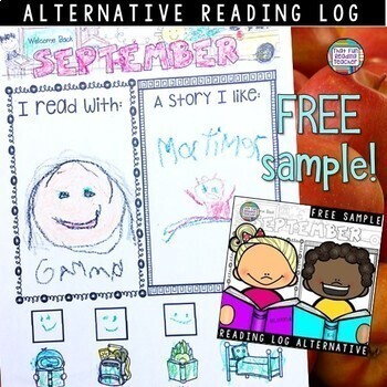 Preview of Reading Log alternative FREE!