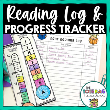 Preview of Reading Log and Progress Trackers