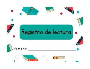 Reading log in Spanish - Registro de lectura semanal – Bilingual Marketplace